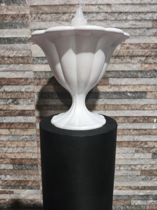 Portavelas Negro y Blanco