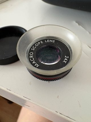 Lentes para móvil con clip