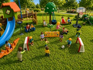 Parque de juegos Playmobil