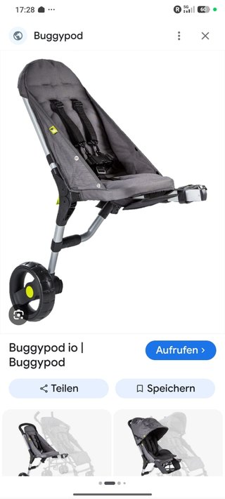 Buggypod asiento adicional para carrito