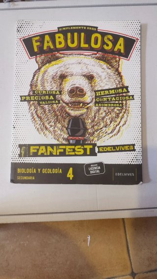 Biología y Geología 4, Secundaria, Fanfest Edel...
