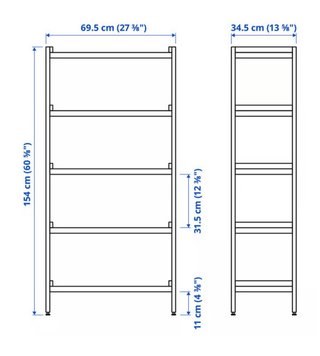 Estantería IKEA Madera