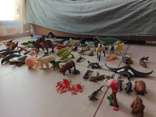 Lote figuras Safari, Bullyland, CollectA