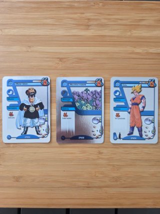 Lotto 9 Carte Dragon Ball TCG