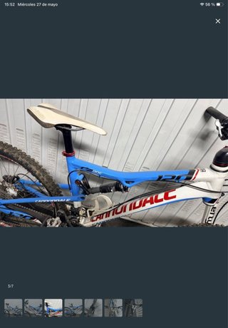 Bicicleta Cannondale Montaña