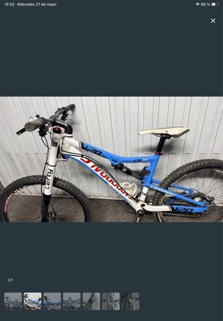 Bicicleta Cannondale Montaña