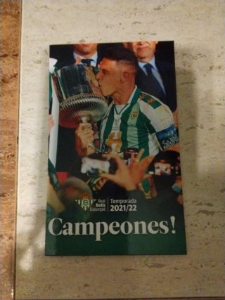 Carton de decoración Joaquín Betis