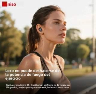 Auriculares Bluetooth 6.0, diseño tipo botón