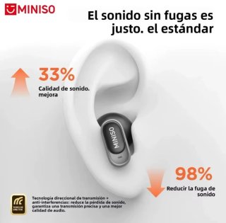 Auriculares Bluetooth 6.0, diseño tipo botón