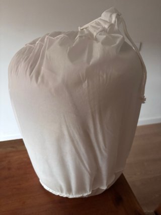 Edredón blanco 210x170 cm