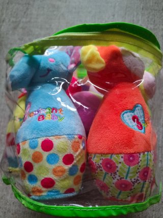 Juguetes Bebe Bolos Peluches en Bolsa