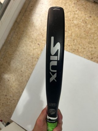 Pala Pádel Siux Black Carbon Pro Series