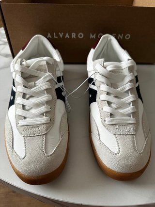 Zapatillas Alvaro Moreno Beige/Blanco