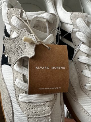 Zapatillas Alvaro Moreno Beige/Blanco