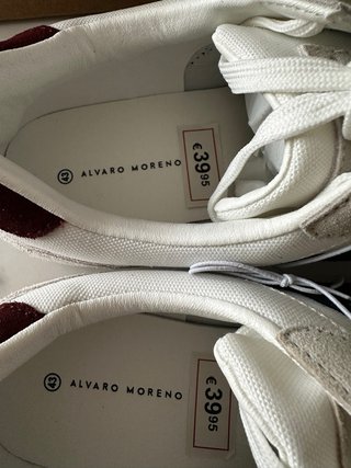 Zapatillas Alvaro Moreno Beige/Blanco