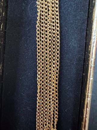 Cadena Cubana 55cm + Dije Bolsa Dinero 3D