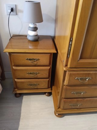 Habitación puente madera