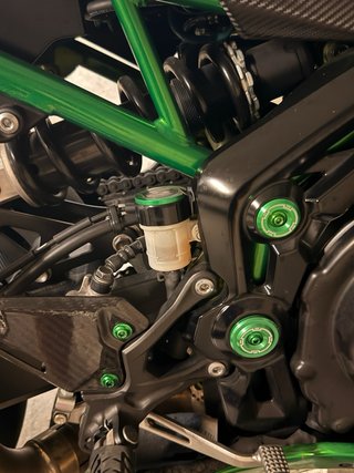 Kawasaki Z900 A2 Verde