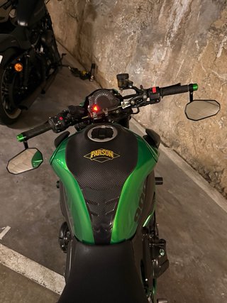 Kawasaki Z900 A2 Verde