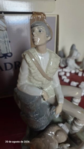 Figura Lladro Pastor Descansando 4571