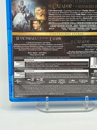 Pack 2 películas Blancanieves Bluray