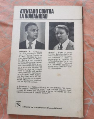 Libro Atentado contra la humanidad
