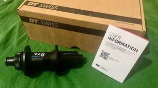 Buje DT Swiss 240 Hybrid Ratchet EXP 32H CL 12x148