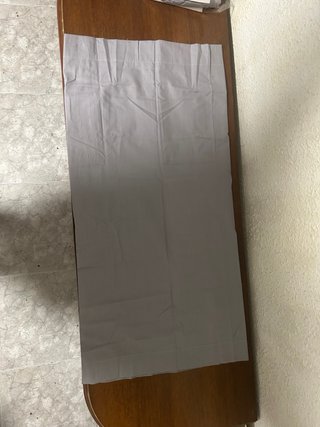 Juego de 2 Fundas de Almohada Gris - 85x45