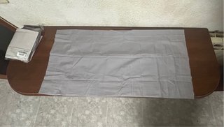 Juego de 2 Fundas de Almohada Gris - 85x45