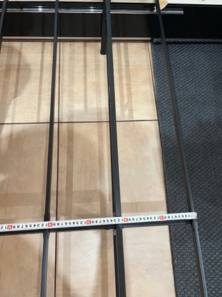 Somier Zinus 180x200cm Negro Metal
