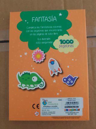 Libro "Crea tus propias escenas con 1000 pegatinas