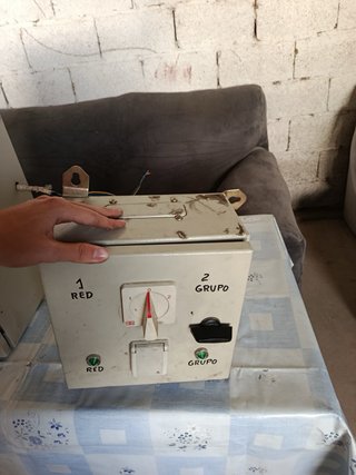 Cuadro Eléctrico con Interruptores y Enchufes