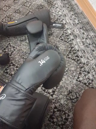Protector Tibia y Guantes Boxeo