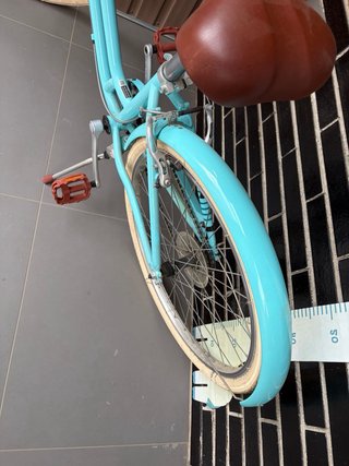 Bicicleta Urbana Elops 500 Azul