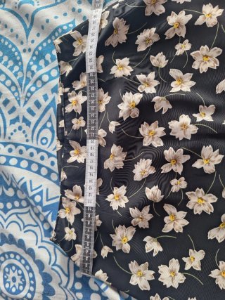 Falda larga floral T. 34/36