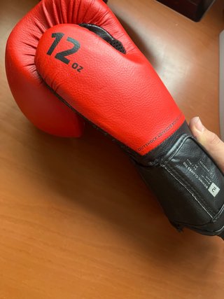 Casco Boxeo JNR Decathlon Outshock Rojo