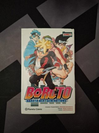 Set de 5 tomos de boruto (5 primeros)