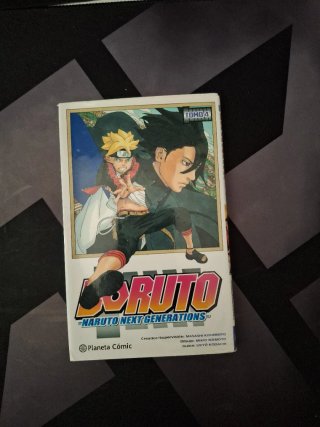 Set de 5 tomos de boruto (5 primeros)
