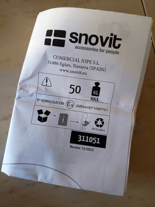 Barras de techo Snovit para furgoneta