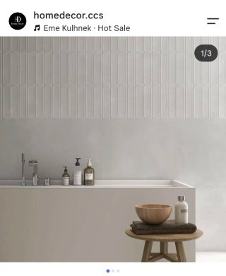 6 m² de Azulejo Porcelánico 60x120