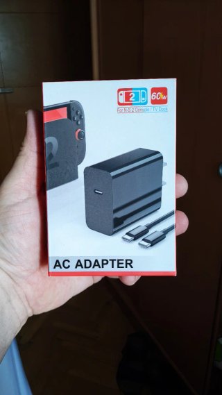 60w Nintendo switch 2 cargador rápido