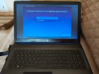 Portátil HP Azul