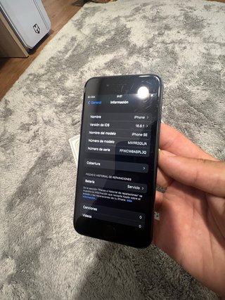 iPhone SE 64GB Negro/Plata