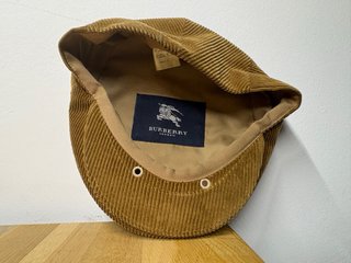 Boina Burberry Marrón Pana