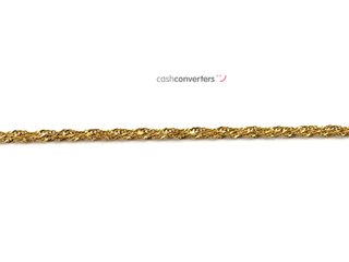 cadena oro 18k 25cm