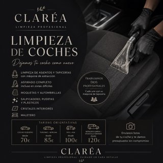 LIMPIEZA DE COCHES