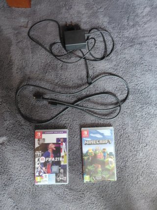 Nintendo switch y accesorios como nueva