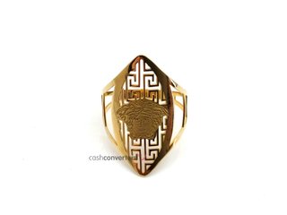 anillo oro 18k con piedra con circonita