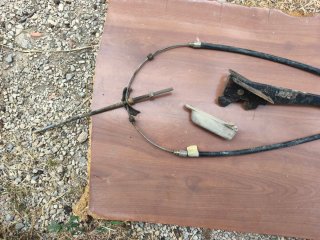 Cable Freno Mano Seat 127 + Tirador