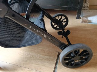 Se regala Silla de paseo negra, No se puede plegar